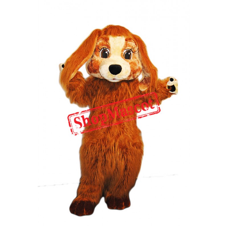 Super Cute Furry Dog Mascot Costume