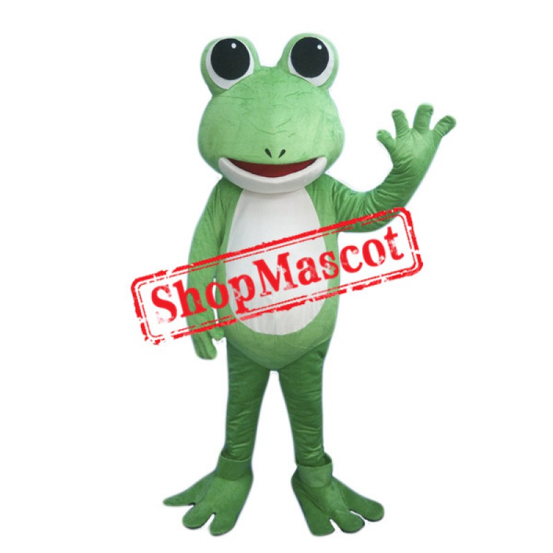 Cheap Lightweight Green Frog Mascot Costume