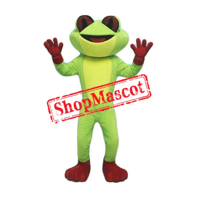 Red Eye Frog Mascot Costume