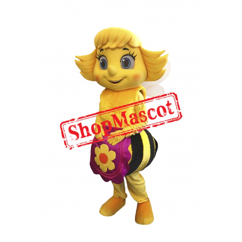 Beautiful Female Bee Mascot Costume