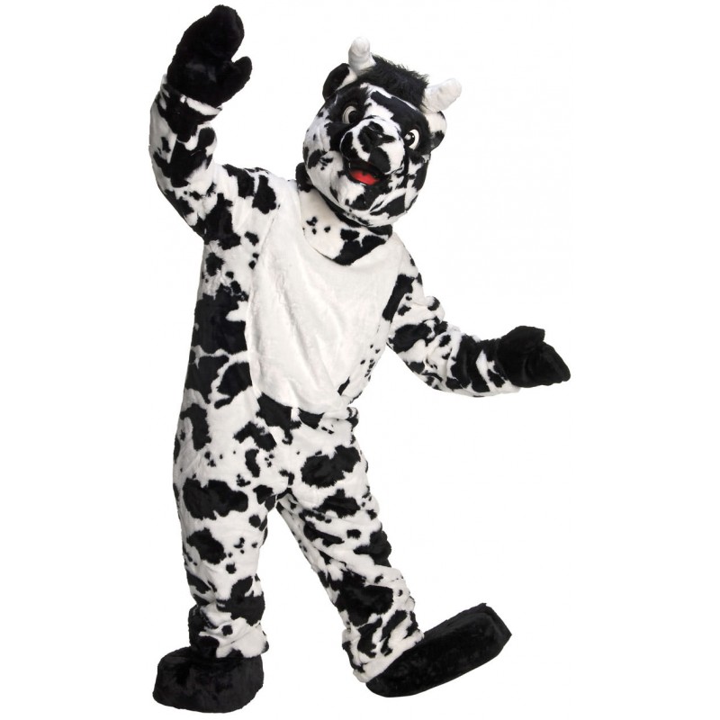 Adult Super Deluxe Mascot Cow Costume