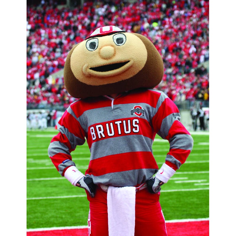 College University Brutus Buckeye Mascot Costume