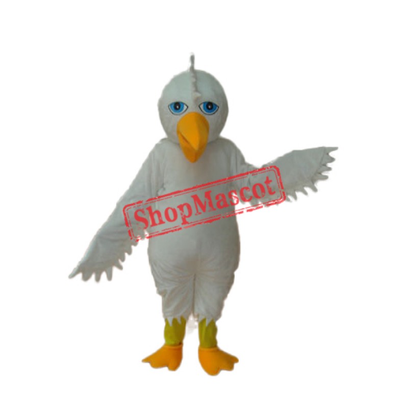 White Eagle Mascot Adult Costume Free Shipping