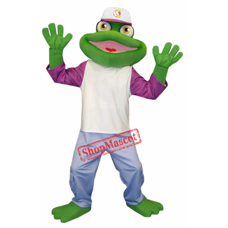 Sport Frog Mascot Costume