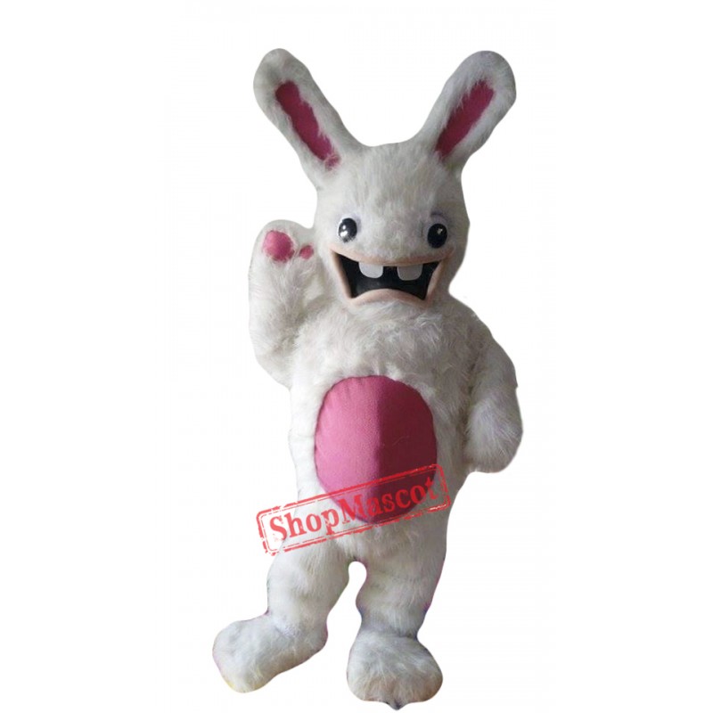 Crazy Bunny Mascot Costume Adult Costume