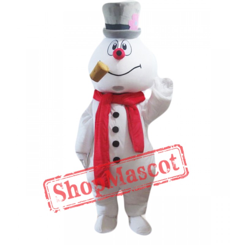 Christmas Snowman Mascot Costume