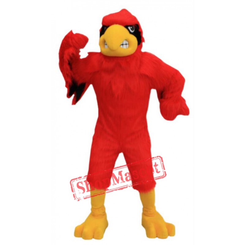 Red Fierce Cardinal Mascot Costume