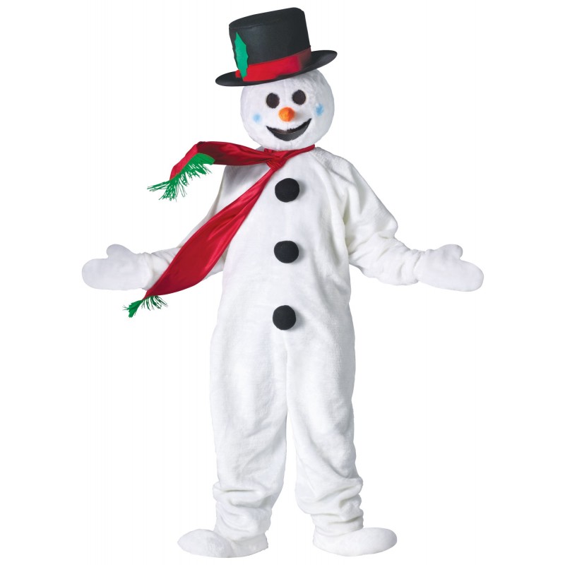 New Snowman Mascot Costume