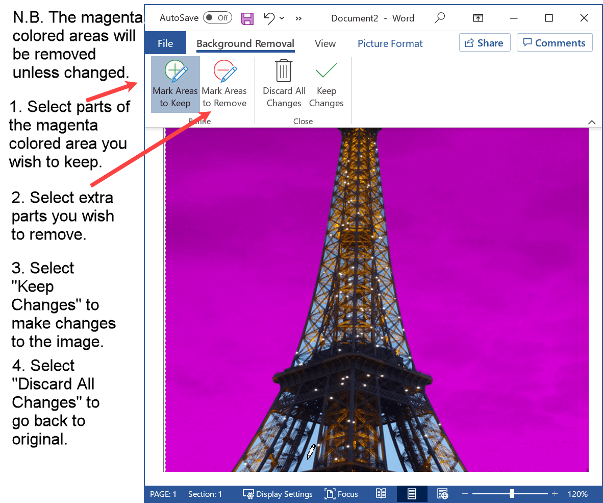 Edit A Picture In Word