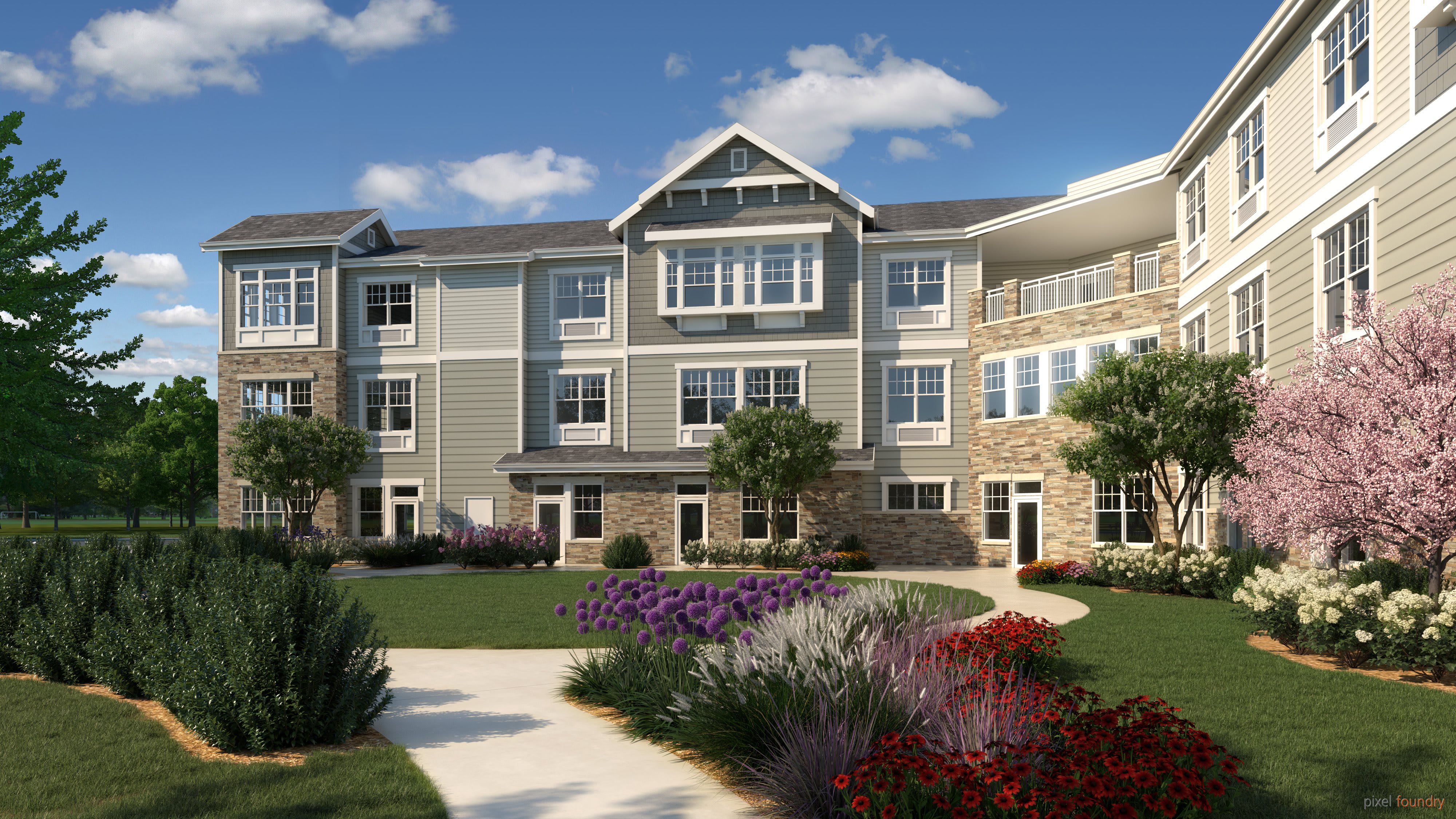 StoryPoint Farmington Hills community exterior