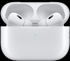 علبة شحن بداخلها AirPods Pro 2‏