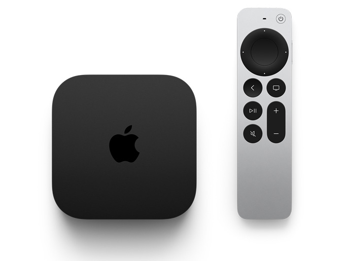 Apple TV 4K und Siri Remote