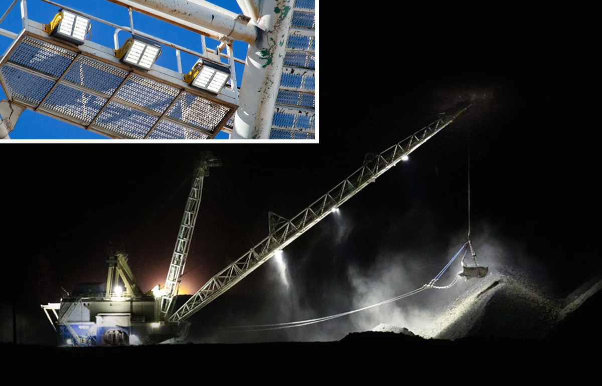 Case Study: Bucyrus-Erie 1570 Dragline Lighting Solution