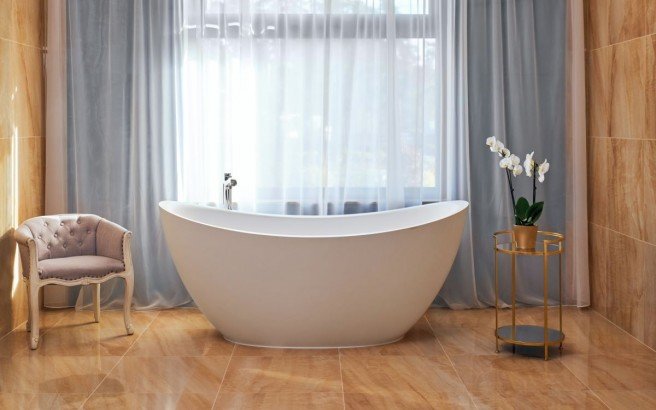 Aquatica Lillian White Freestanding Solid Surface Bathtub04