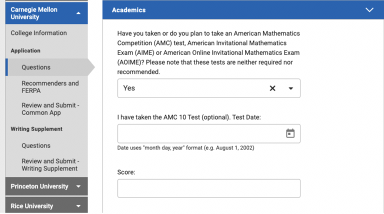 Carnegie Mellon University AMC