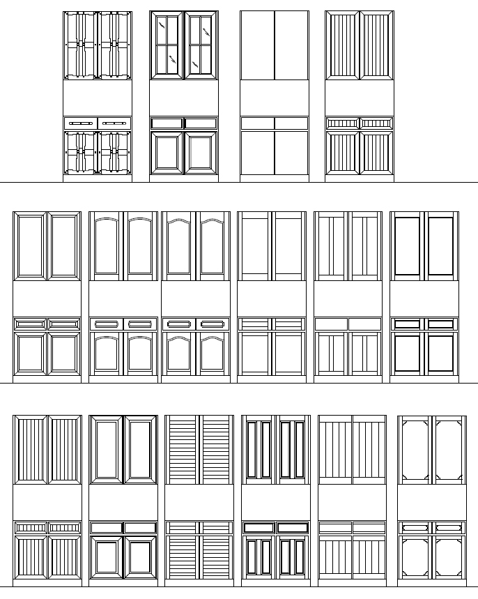 ArchBlocks AutoCAD Cabinet Block Symbols