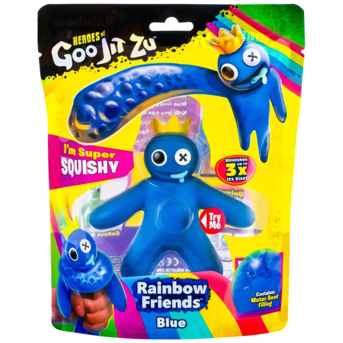 Goo Jit Zu Roblox - Rainbow Friends Blue - ArgosyToys.co.uk