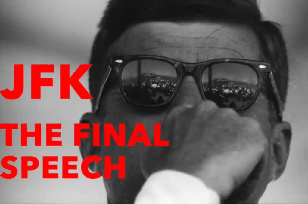 JFK_last speech