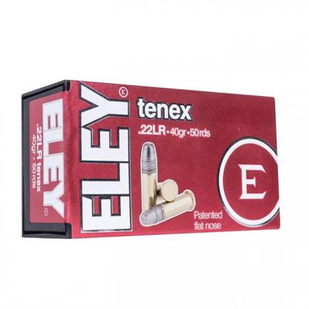 Boite de 50 cartouches ELEY Tenex .22lr 40gr / 2,59g