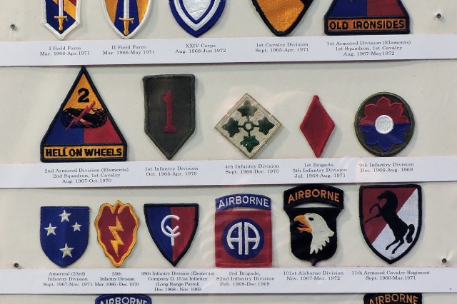 Shoulder patches add color to U.S. Army Field Artillery Museum's new ...