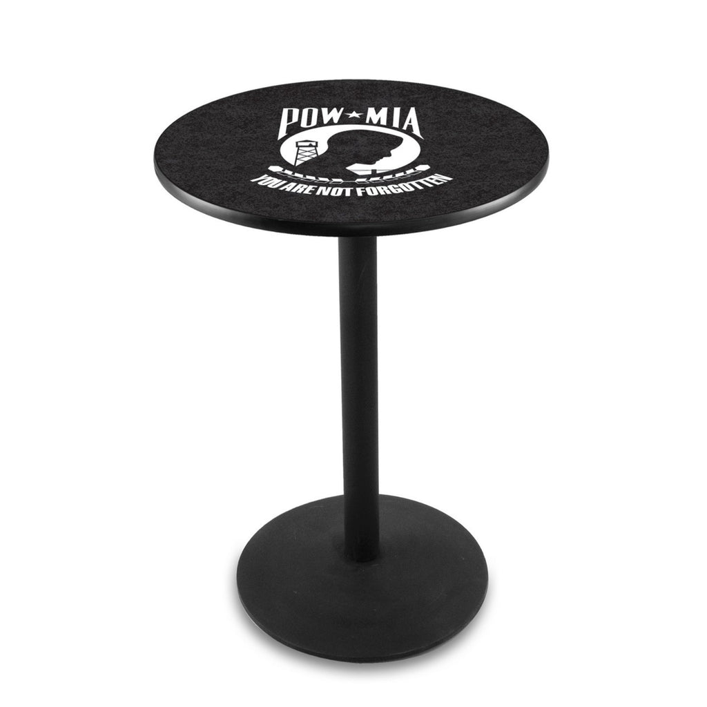 POW/MIA Pub Table with Round Base*