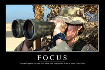 Focus Motivational Poster by Stocktrek Images