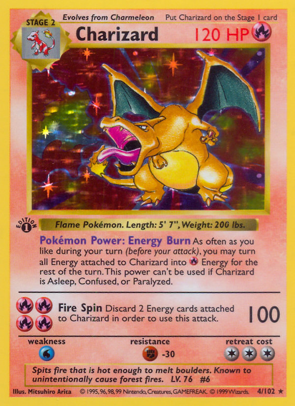 Charizard Pokemon Card: The Best Cards, Values, and History - Artful ...