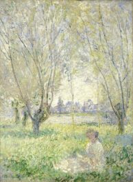 Claude Monet Woman Seated under the Willows