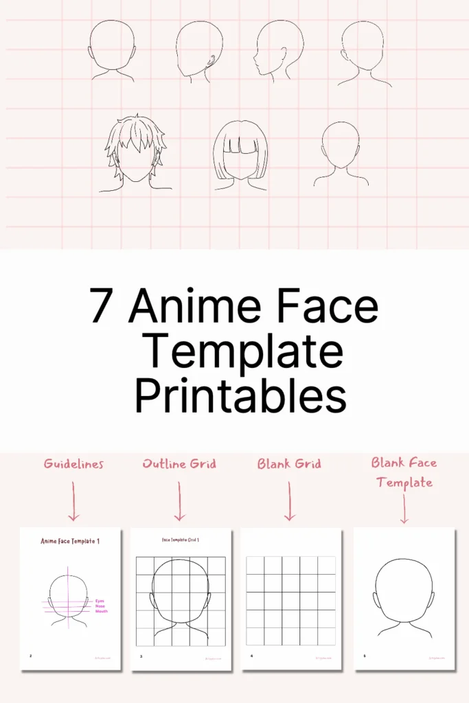 Blank Comic Book 110 Pages With Anime Face Template  Amazonin Books