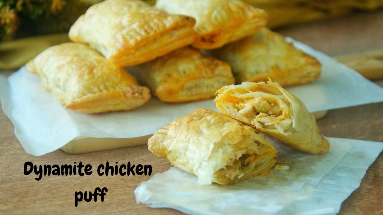 Dynamite chicken puff