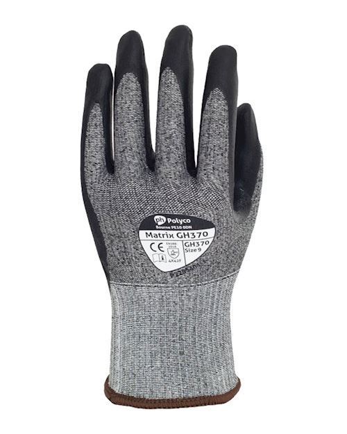 Matrix GH370 Nitrile Palm Coated Cut Resistant Glove