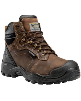 Buckbootz BSH009BR Buckshot Style S3 Waterproof Safety Boot