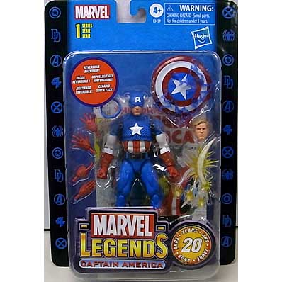 HASBRO MARVEL LEGENDS 2022 20TH ANNIVERSARY SERIES 1 CAPTAIN AMERICA