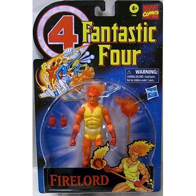 HASBRO MARVEL LEGENDS 2022 RETRO 6-INCH COLLECTION FANTASTIC FOUR FIRELORD