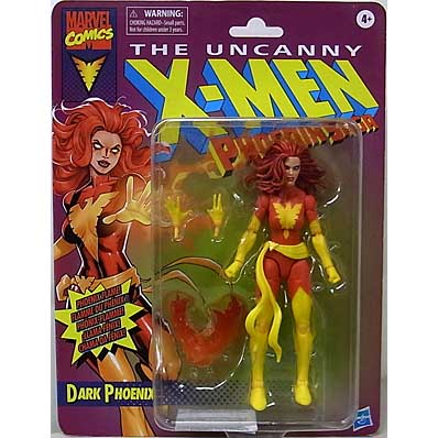 HASBRO MARVEL LEGENDS 2022 RETRO 6-INCH COLLECTION THE UNCANNY X-MEN DARK PHOENIX