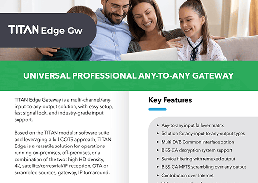 titan edge gw datasheet