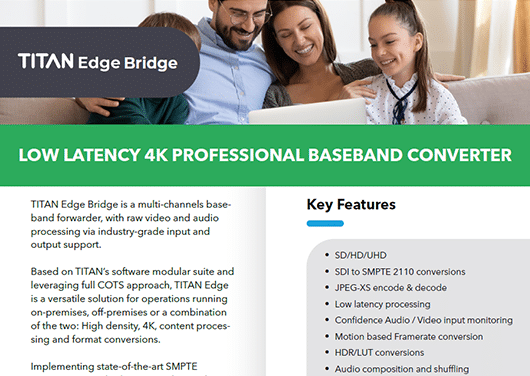 datasheet titan edge bridge Ateme