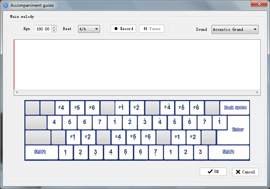 Free Tutorial - Accompany build-in virtual keyboard | DigiBand 1.7 ...