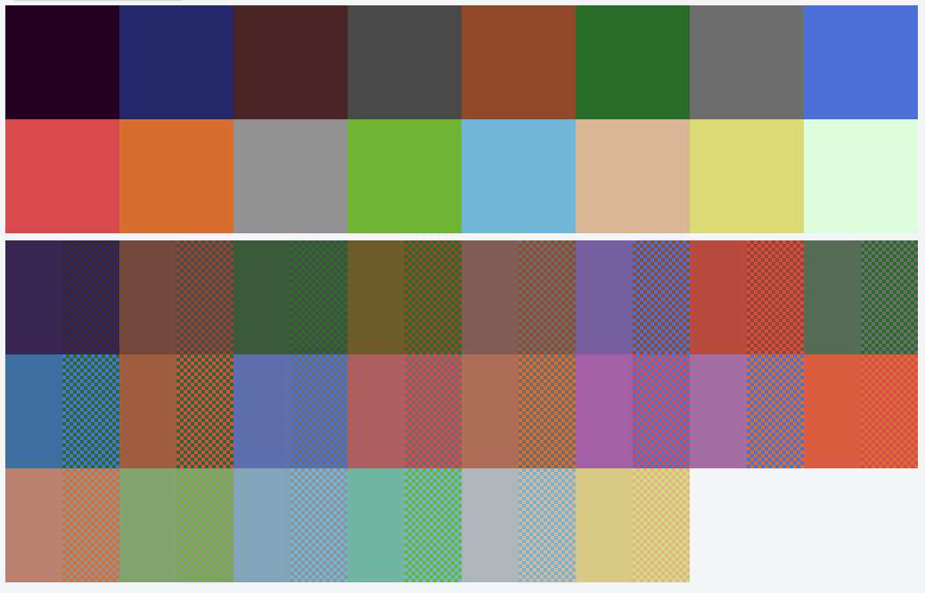 Arcade Color Palette