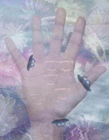 Mounts on hand palmistry