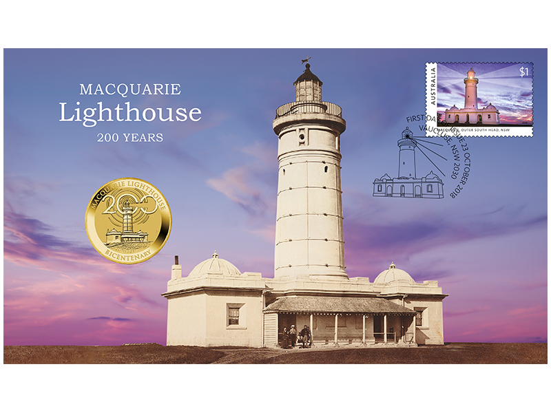 2018 $1 Macquarie Lighthouse 200 Years Bicentenary PNC