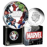 2024 50c 85th Anniversary of Marvel 1/2 Oz Silver Proof Coin 