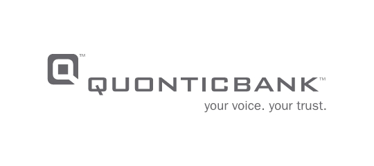 Logo of Quontic Bank. The logo includes the bank's name 