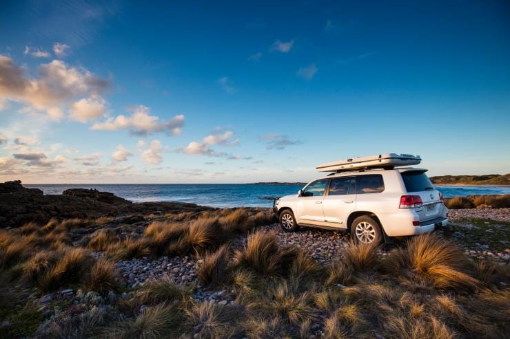 タスマニア州、マラワ（Marrawah）、ドライブ © Tourism Tasmania