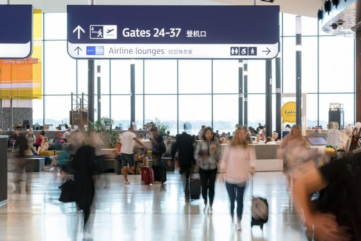 ニュー・サウス・ウェールズ州、シドニー空港 © Sydney Airport