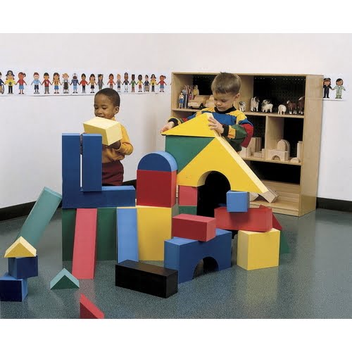 Edushape Giant Geometric Shapes Foam Block Set