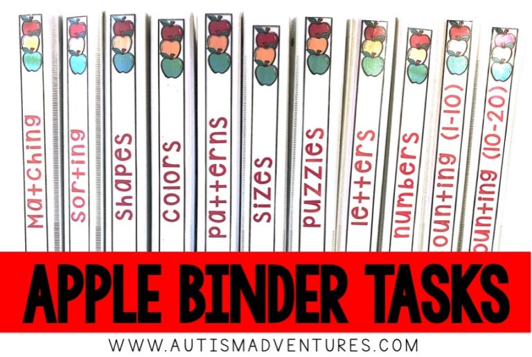 September Binder Tasks