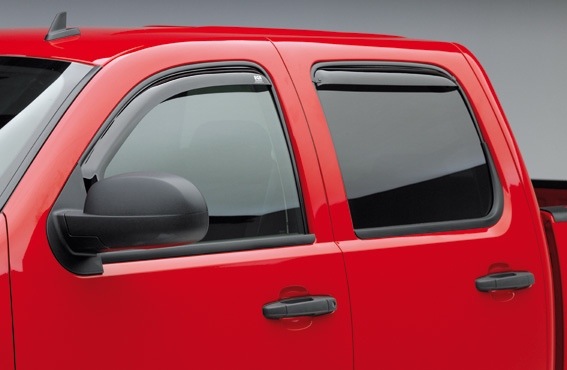 2007-2014 Chevy Silverado EGR In-Channel Rain Guards - EGR 571501