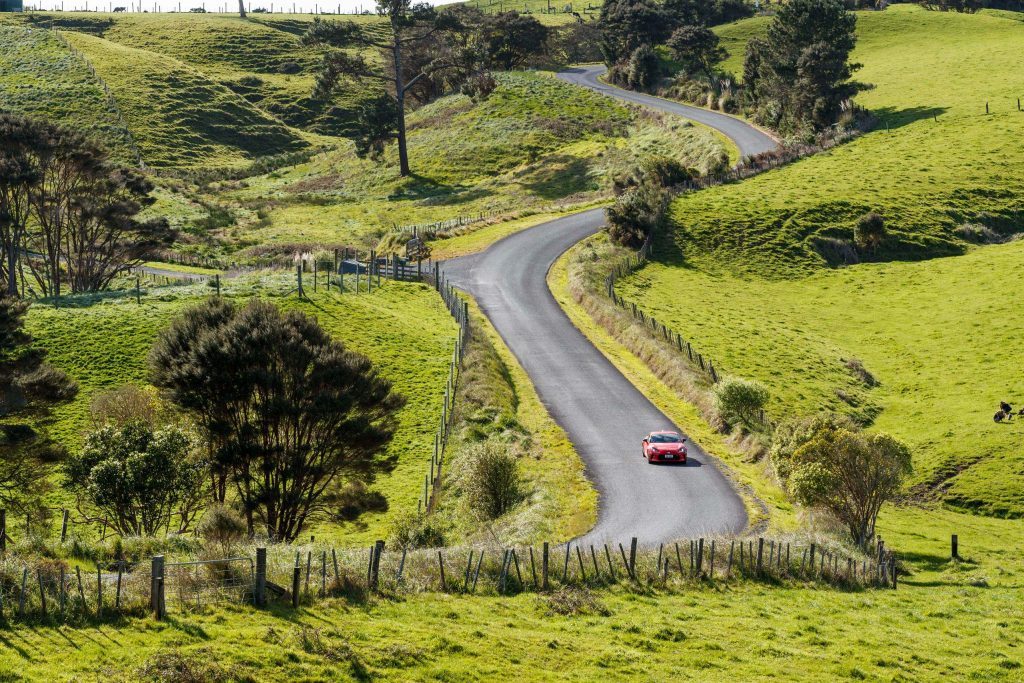 Toyota GR86 scenic action