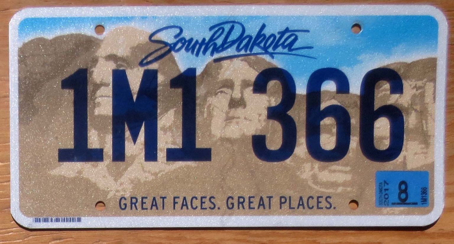 Sd Temporary License Plate